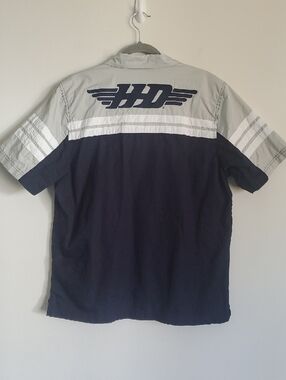 Harley-Davidson 2013 Colorblock Garage Shirt - HD Wings - 99056